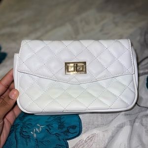 White coin purse